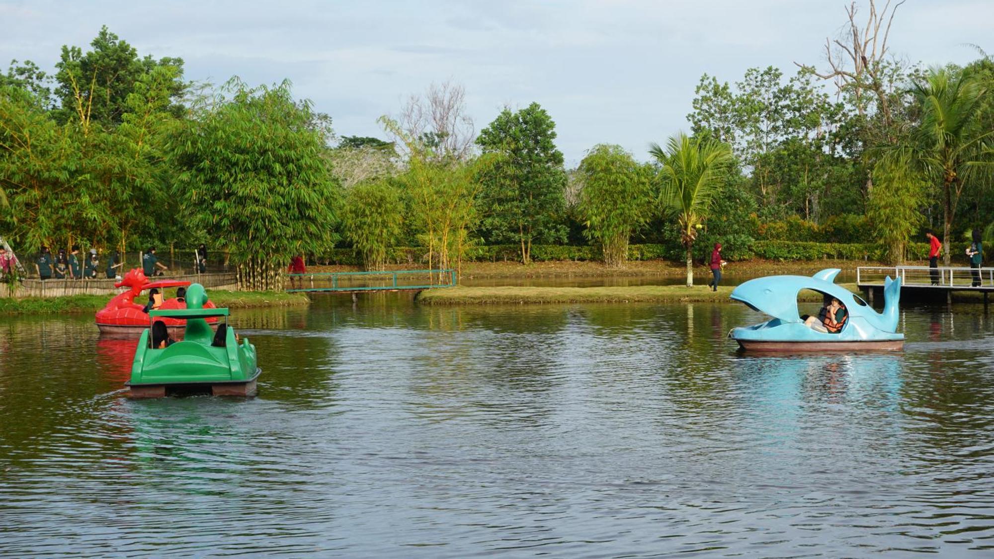 "D'Bamboo Kamp" Desa Wisata Ekang Lagoi Dış mekan fotoğraf